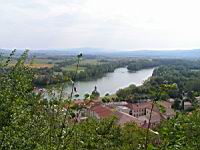 Trevoux, Vue depuis le chateau